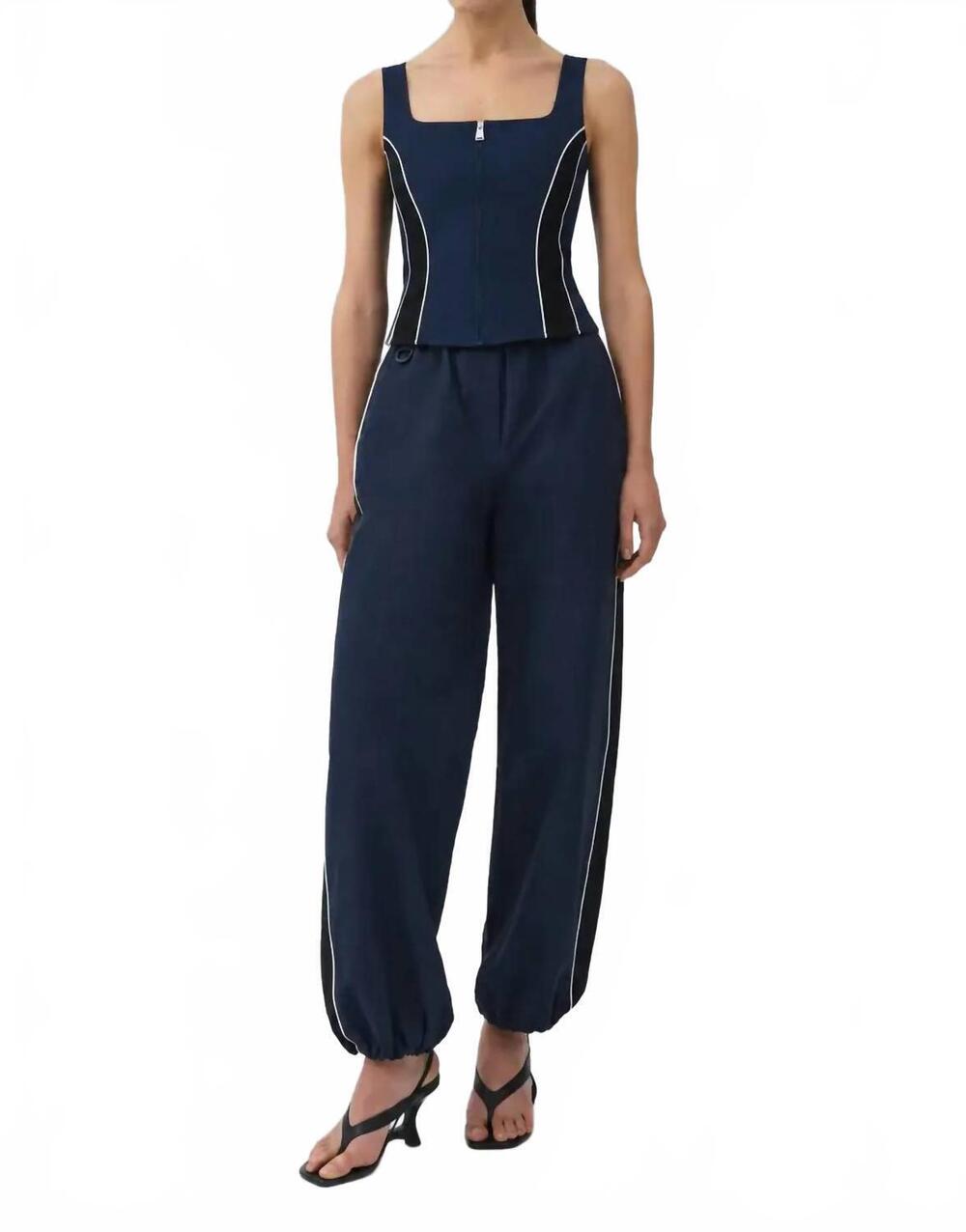 NEW SIMKHAI aya bustier top in midnight multi